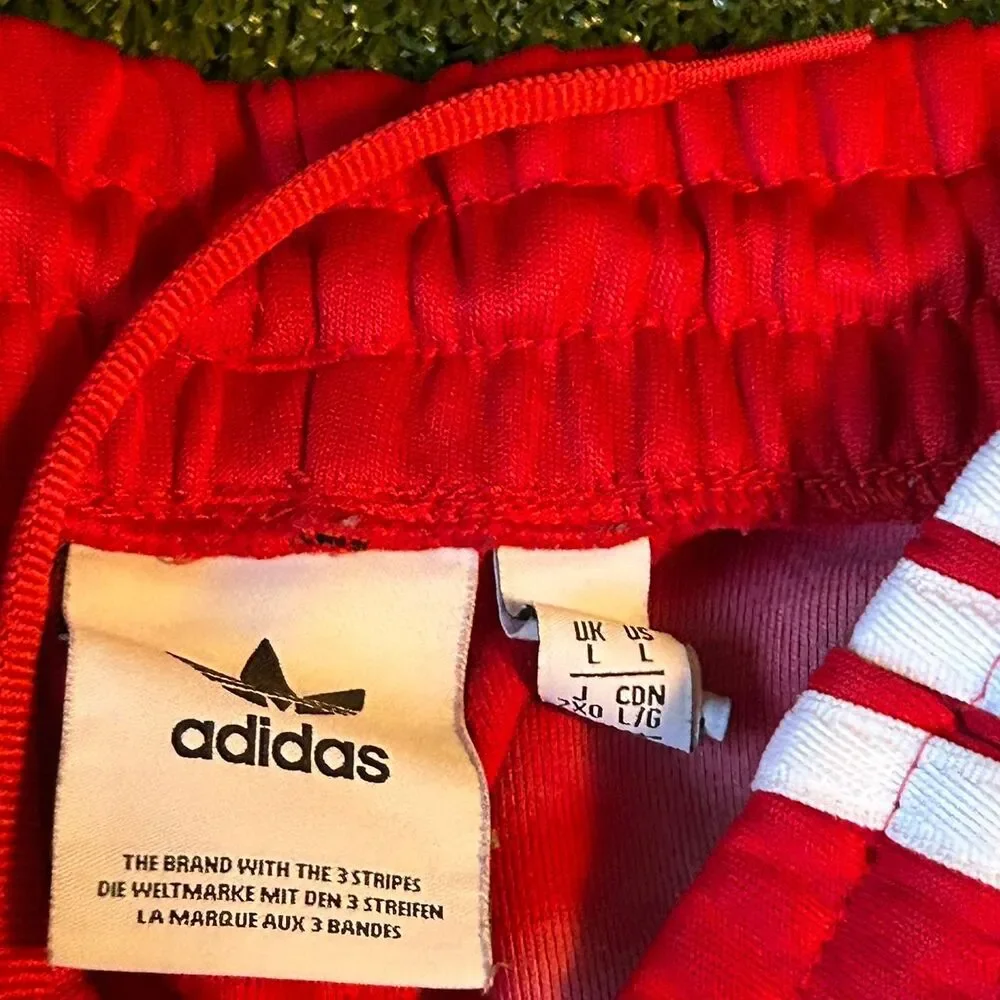 Adidas-originals Men's Red and Pink Joggers-tracksuits